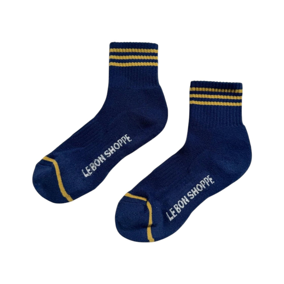 Le Bon Shoppe Girlfriend Socks Navy - Steranko Clothing Manchester