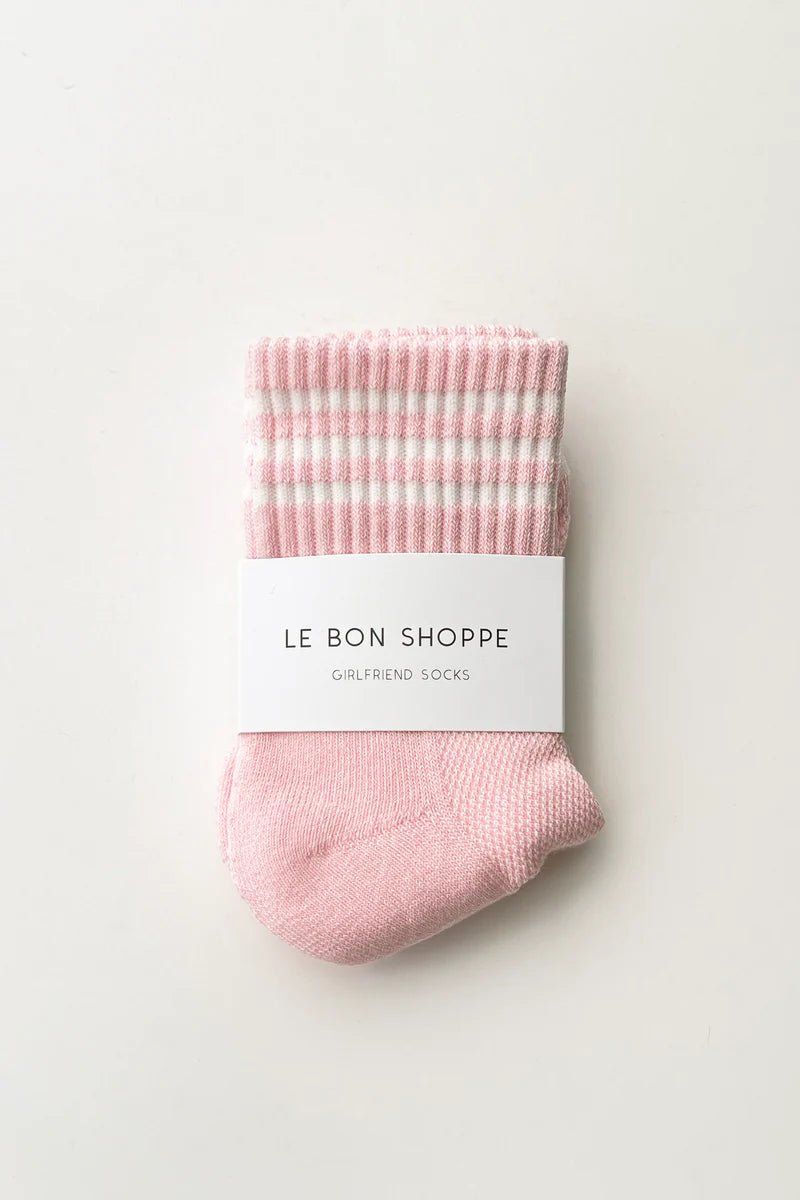 Le Bon Shoppe Girlfriend Socks Peony - Steranko Clothing Manchester
