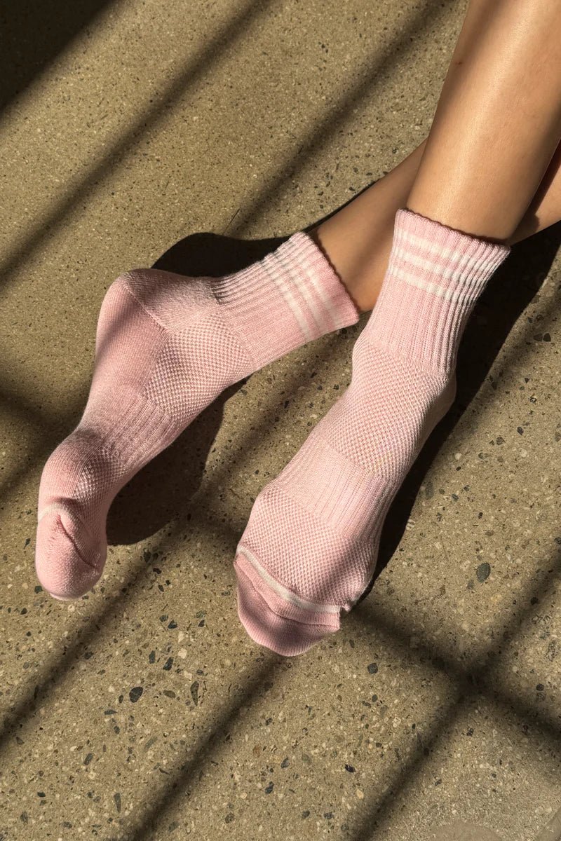 Le Bon Shoppe Girlfriend Socks Peony - Steranko Clothing Manchester