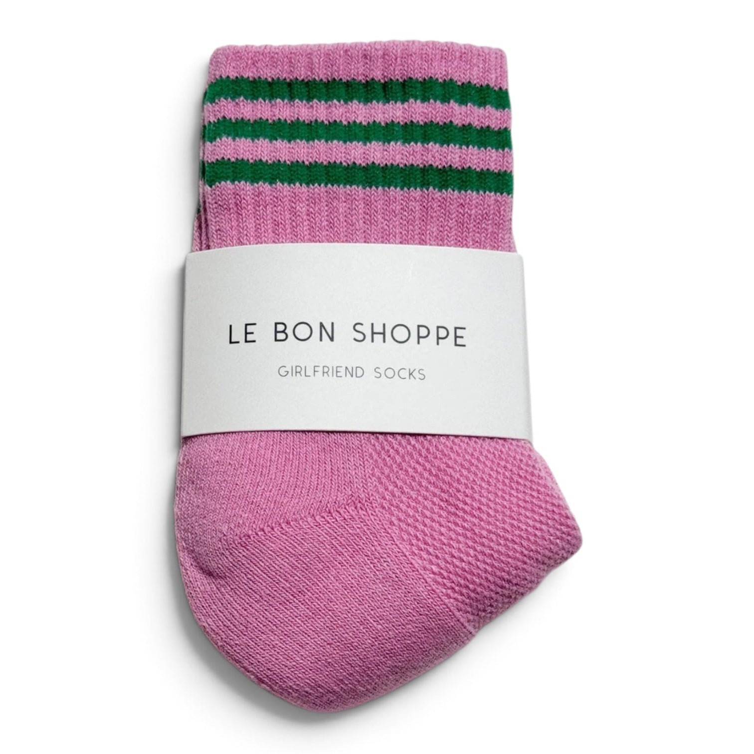 Le Bon Shoppe Girlfriend Socks Rose Pink - Steranko Clothing Manchester