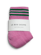 Le Bon Shoppe Girlfriend Socks Rose Pink - Steranko Clothing Manchester