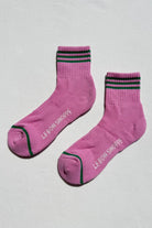 Le Bon Shoppe Girlfriend Socks Rose Pink - Steranko Clothing Manchester