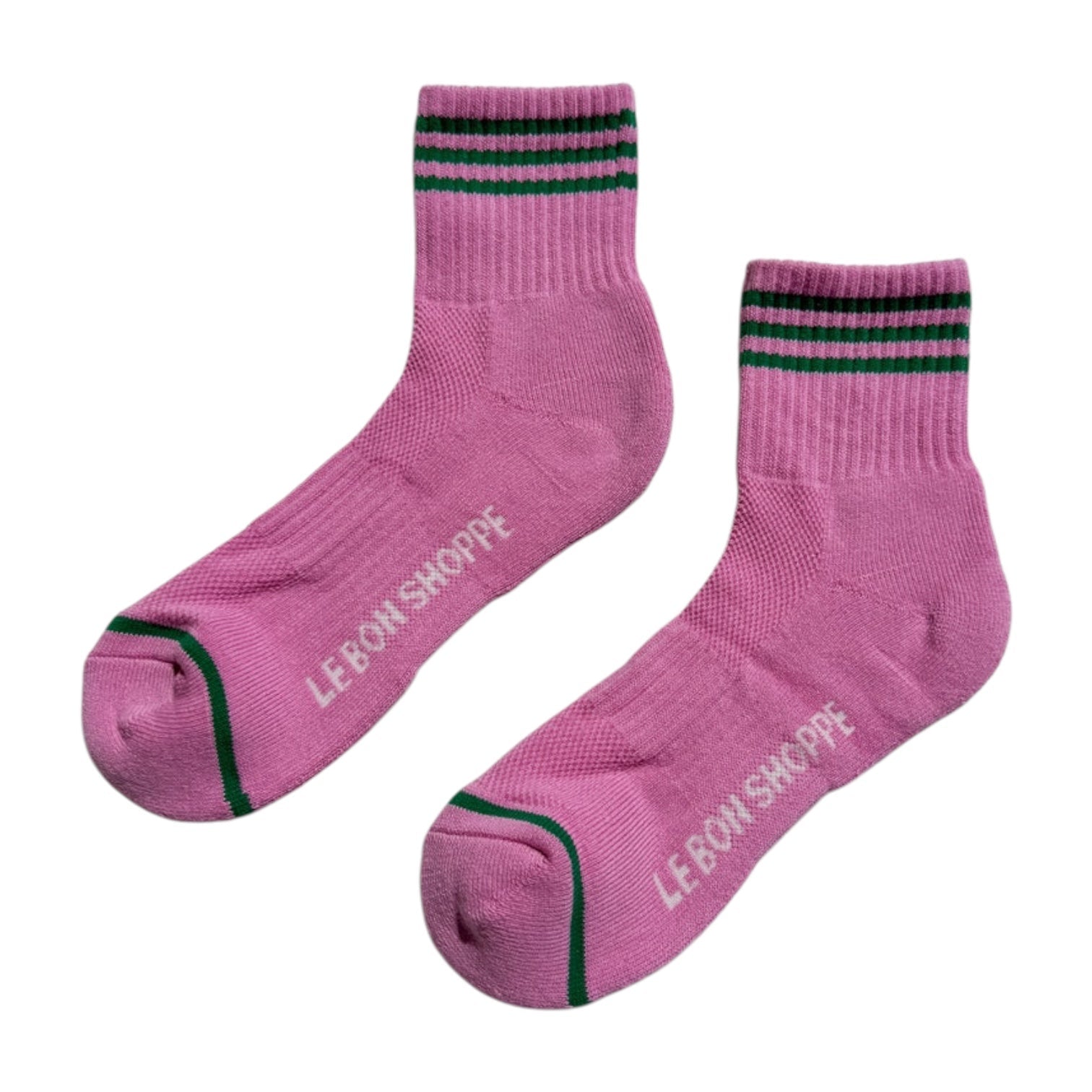 Le Bon Shoppe Girlfriend Socks Rose Pink - Steranko Clothing Manchester