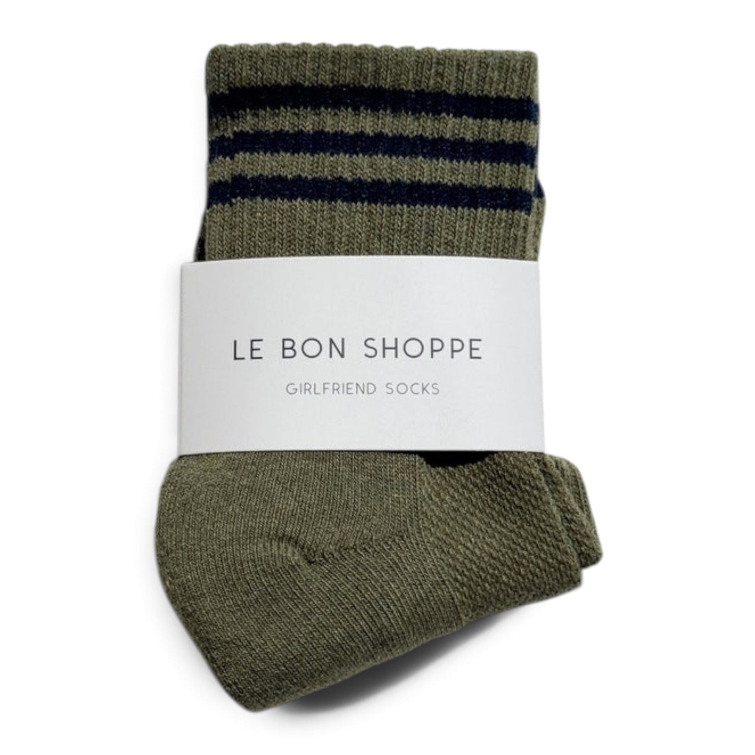 Le Bon Shoppe Girlfriend Socks Sage - Steranko Clothing Manchester