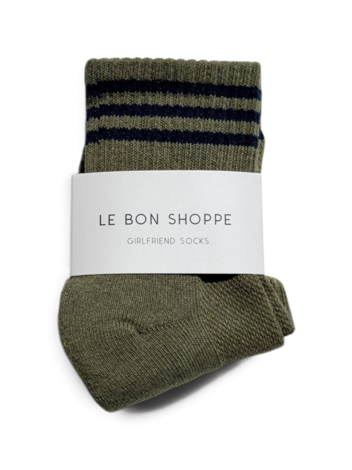 Le Bon Shoppe Girlfriend Socks Sage - Steranko Clothing Manchester