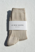 Le Bon Shoppe Her Socks (MC Cotton) Porcelain - Steranko Clothing Manchester