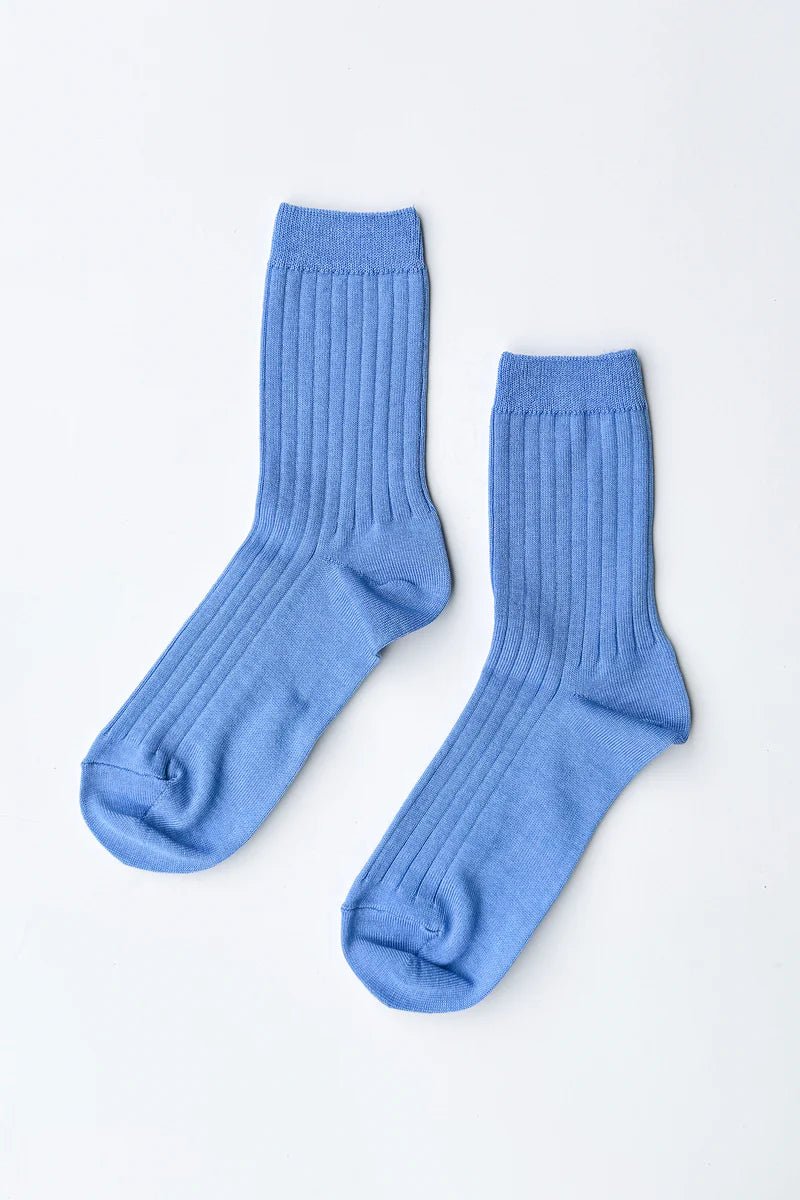 Le Bon Shoppe Her Socks Periwinkle - Steranko Clothing Manchester