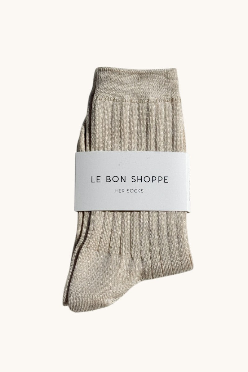 Le Bon Shoppe Her Socks Porcelain - Steranko Clothing Manchester