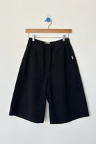 Le Bon Shoppe Liam Bermuda Shorts Black Canvas - Steranko Clothing Manchester