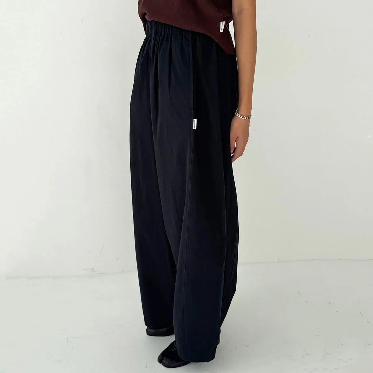 Le Bon Shoppe Parachute Pants Black - Steranko Clothing Manchester
