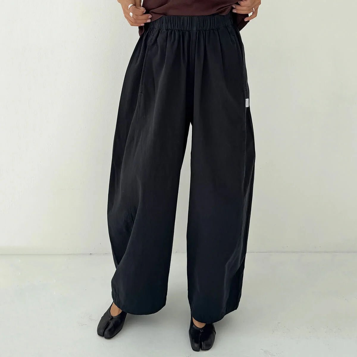 Le Bon Shoppe Parachute Pants Black - Steranko Clothing Manchester