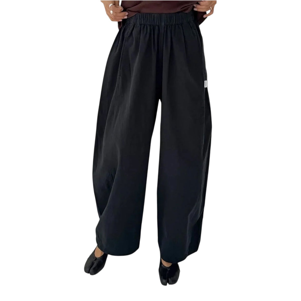 Le Bon Shoppe Parachute Pants Black - Steranko Clothing Manchester