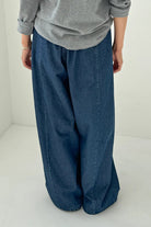 Le Bon Shoppe Parachute Pants Blue Denim - Steranko Clothing Manchester