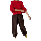 Le Bon Shoppe Parachute Pants Dark Brown - Steranko Clothing Manchester