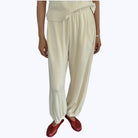 Le Bon Shoppe Pointelle Balloon Pants Natural - Steranko Clothing Manchester