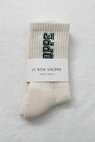 Le Bon Shoppe Preppy Socks Canvas / Green - Steranko Clothing Manchester