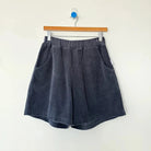 Le Bon Shoppe Soft Corduroy City Shorts Charcoal - Steranko Clothing Manchester