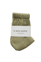 Le Bon Shoppe Swing Socks Dried Sage - Steranko Clothing Manchester