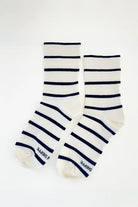 Le Bon Shoppe Wally Socks Breton Stripe - Steranko Clothing Manchester