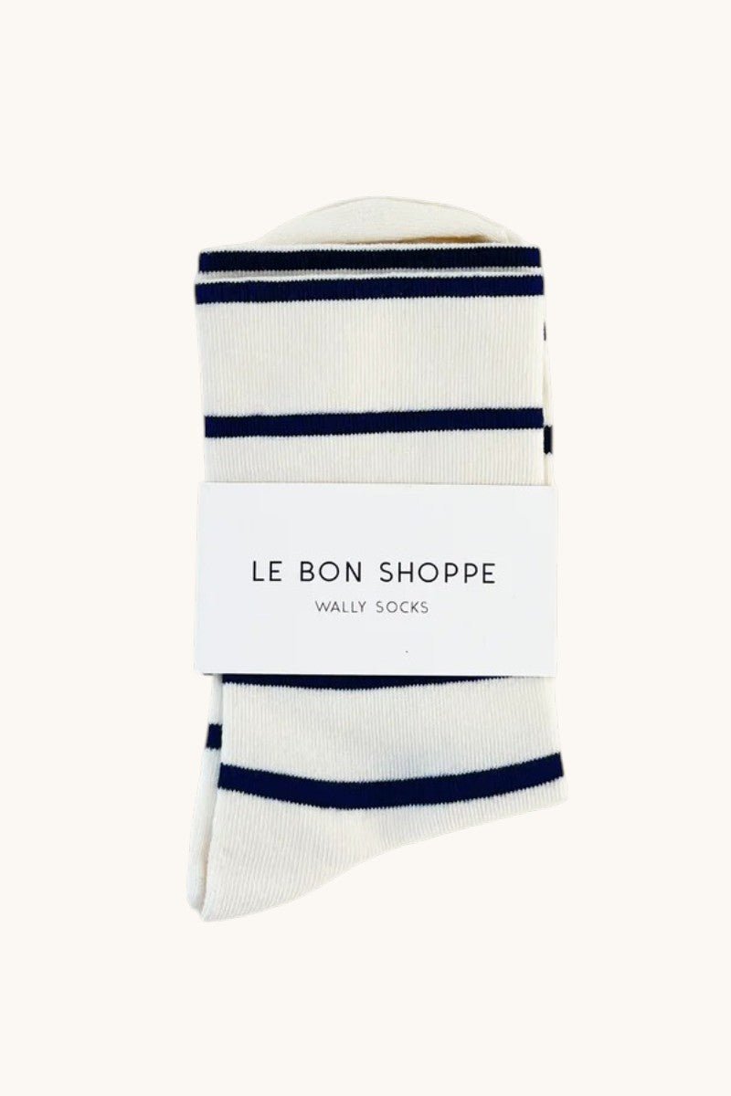 Le Bon Shoppe Wally Socks Breton Stripe - Steranko Clothing Manchester
