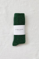 Le Bon Shoppe Winter Sparkle Socks Evergreen - Steranko Clothing Manchester