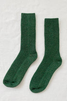Le Bon Shoppe Winter Sparkle Socks Evergreen - Steranko Clothing Manchester