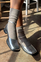 Le Bon Shoppe Winter Sparkle Socks Nutmeg - Steranko Clothing Manchester