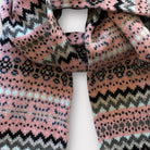 Mackie Hope Fairisle Scarf Pink - Steranko Clothing Manchester