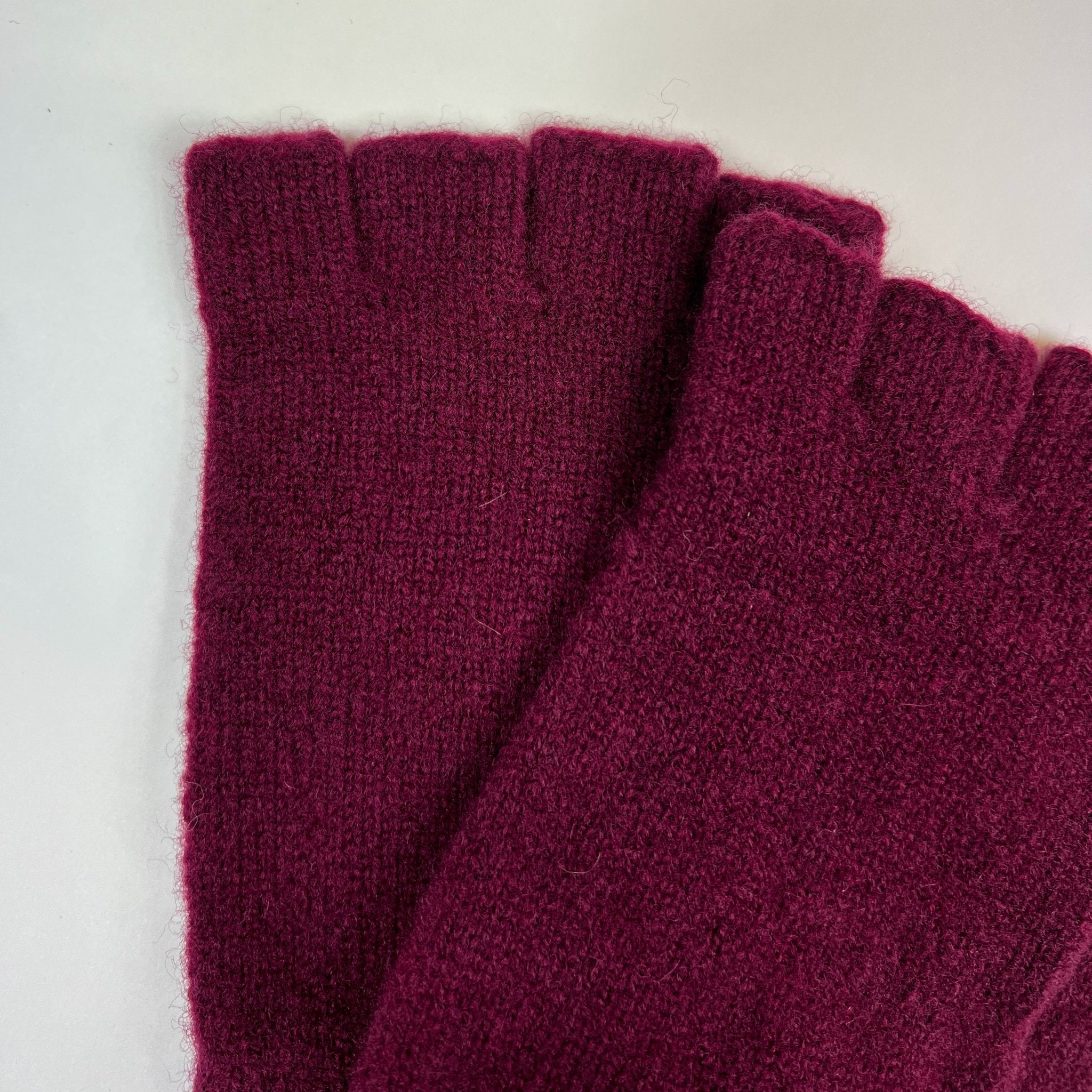 Mackie Iona Fingerless Glove Bordeaux - Steranko Clothing Manchester