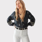 Maison Hotel Chandra Blouse Jasailmer Midnight Wish - Steranko Clothing Manchester