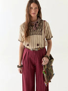 Maison Hotel Marisa Pant Berenson Sauvignon - Steranko Clothing Manchester