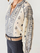 Maison Hotel Stephanie Blouse Sole Mio Off White - Steranko Clothing Manchester