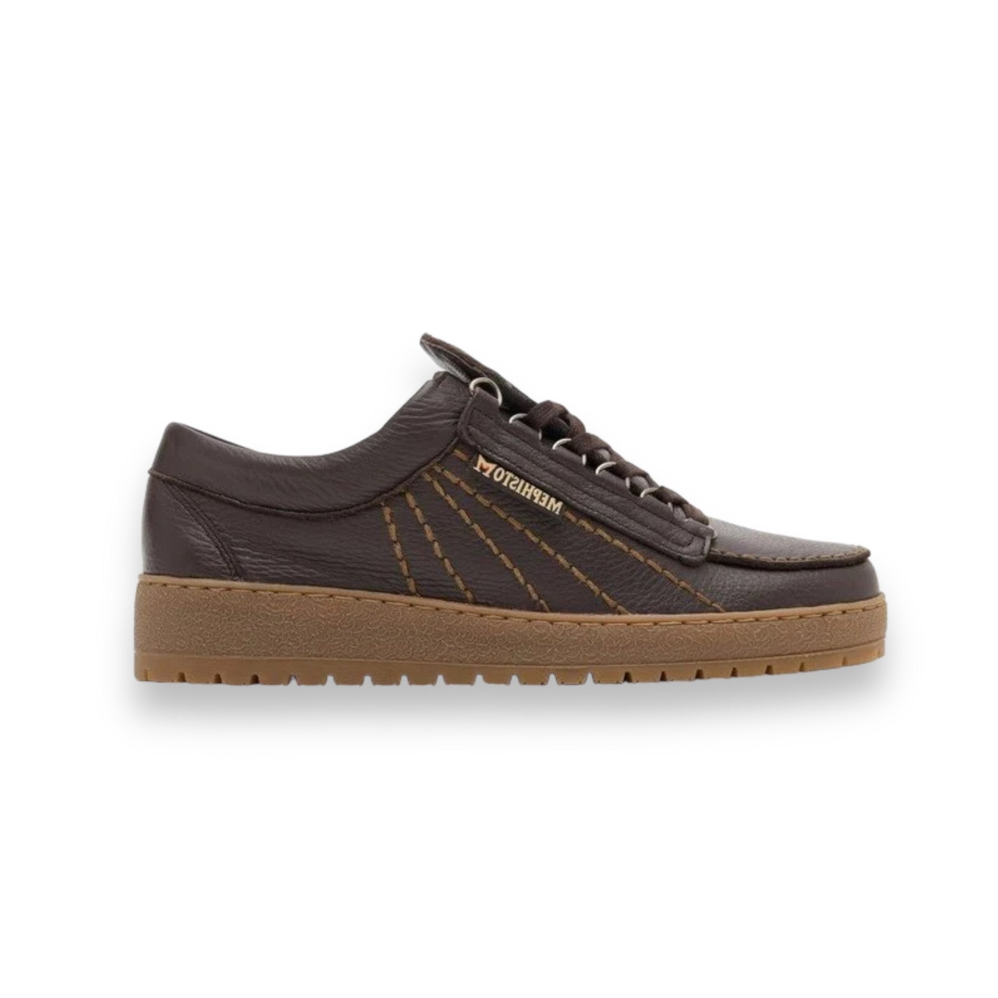 Mephisto Rainbow Dark Brown Oregon Leather - Steranko Clothing Manchester