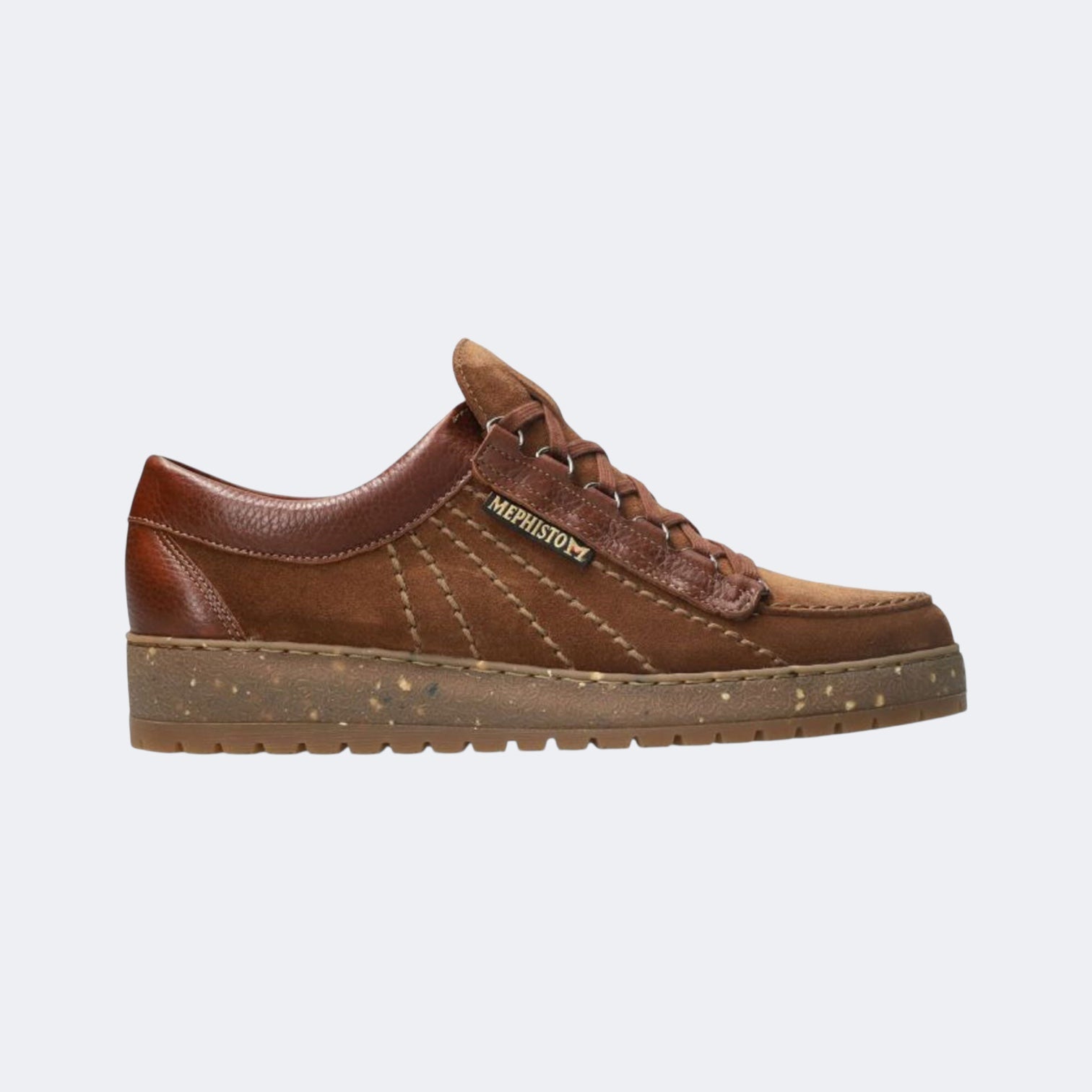 Buy online Mephisto Rainbow Velours Brown | Steranko Manchester