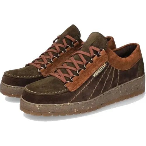 Mephisto Rainbow Velours Dark Brown - Steranko Clothing Manchester