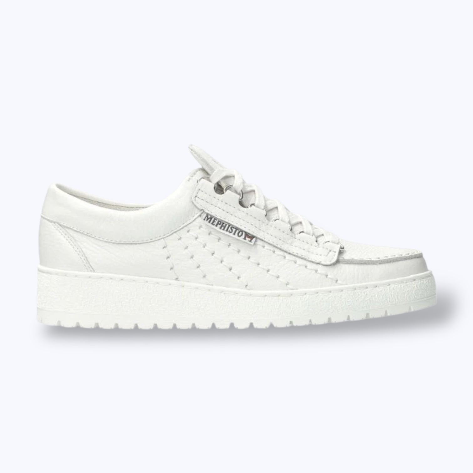 Mephisto Rainbow White Oregon Leather - Steranko Clothing Manchester