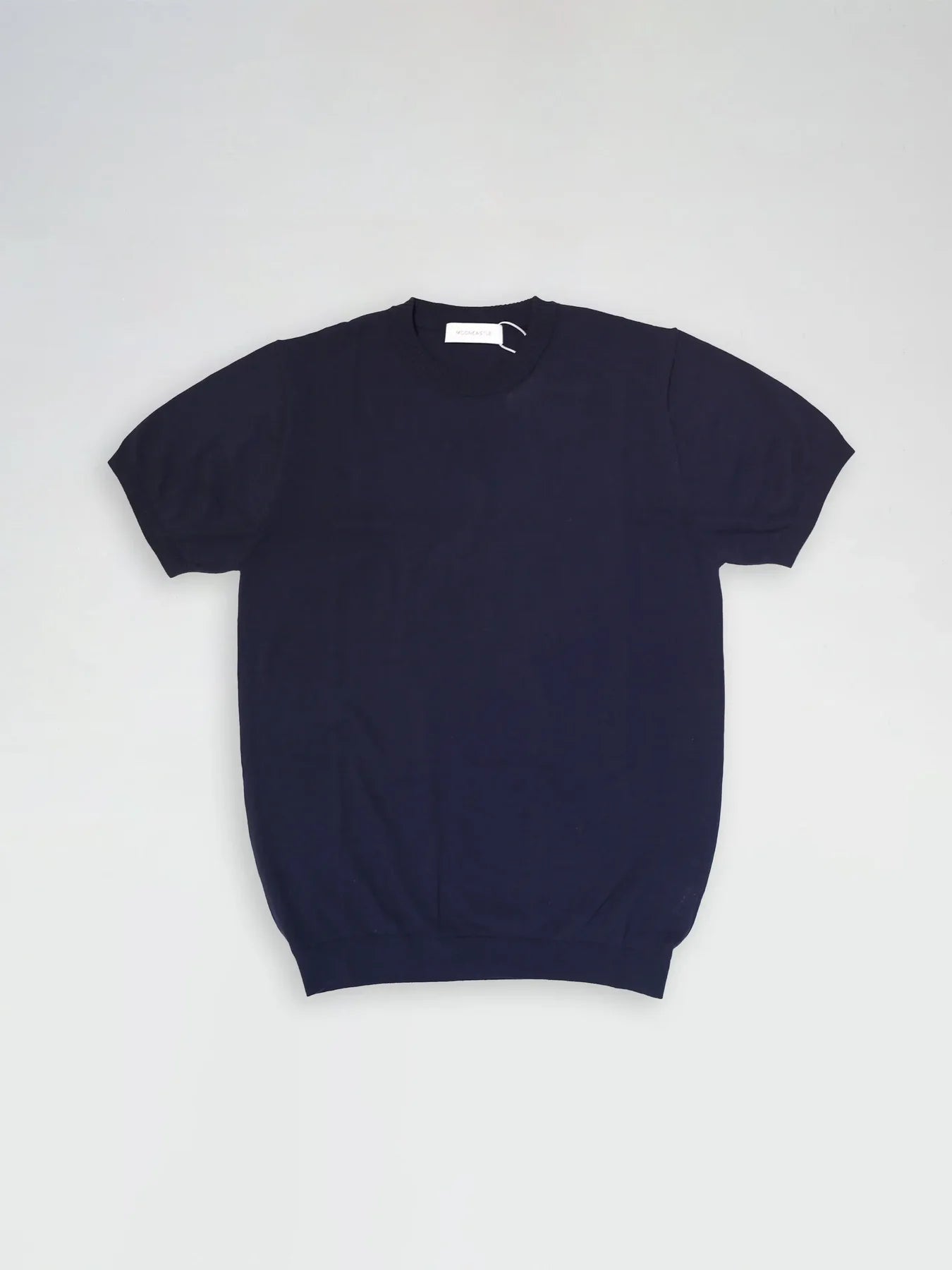 Mooncastle Ice Cotton Crewneck Navy - Steranko Clothing Manchester