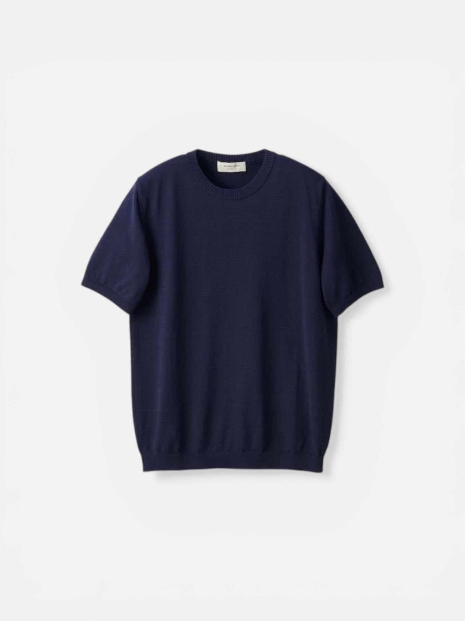Mooncastle Ice Cotton Crewneck Navy - Steranko Clothing Manchester