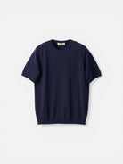 Mooncastle Ice Cotton Crewneck Navy - Steranko Clothing Manchester