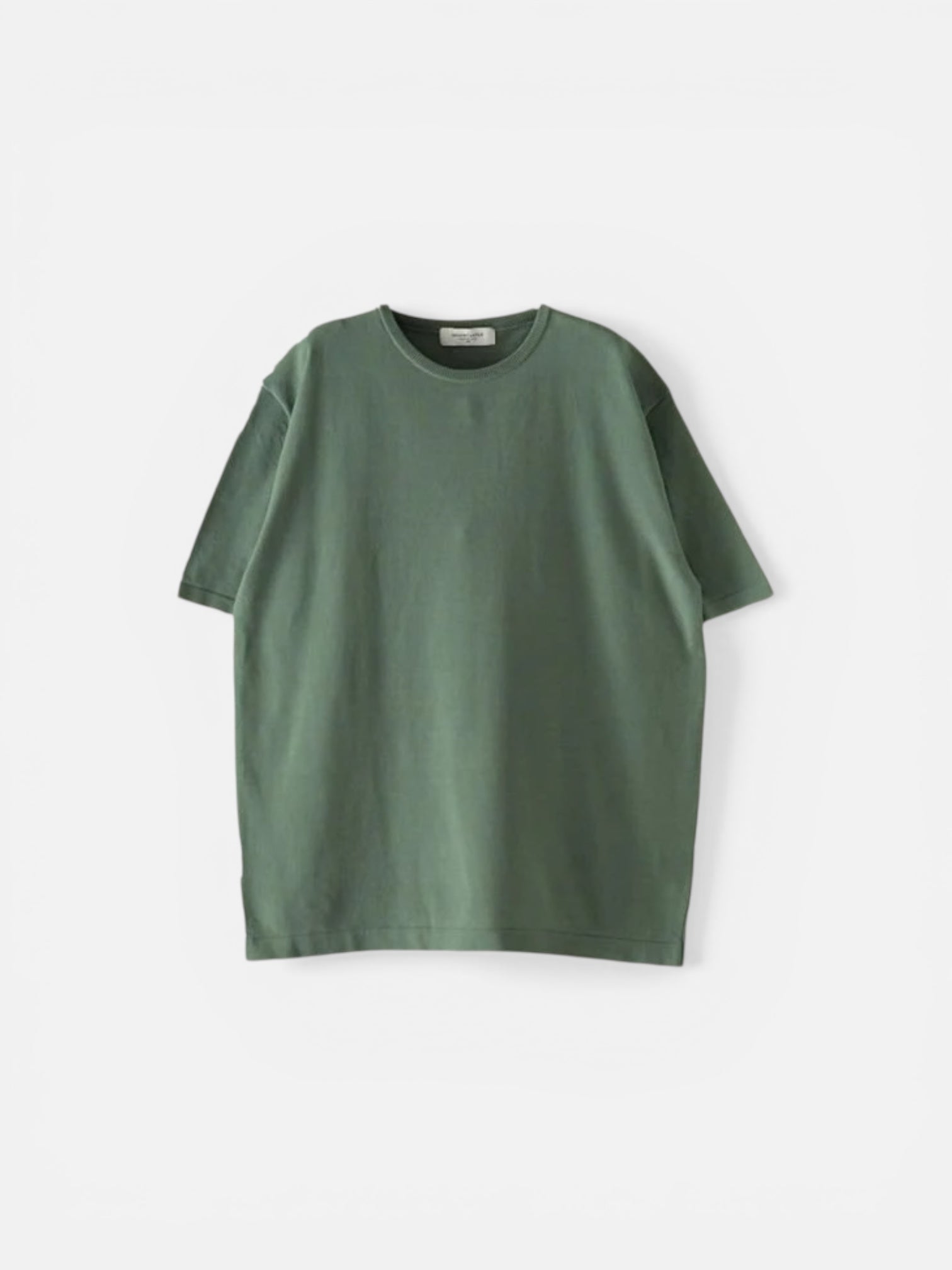 Mooncastle Ice Cotton Relax Crewneck Olive - Steranko Clothing Manchester