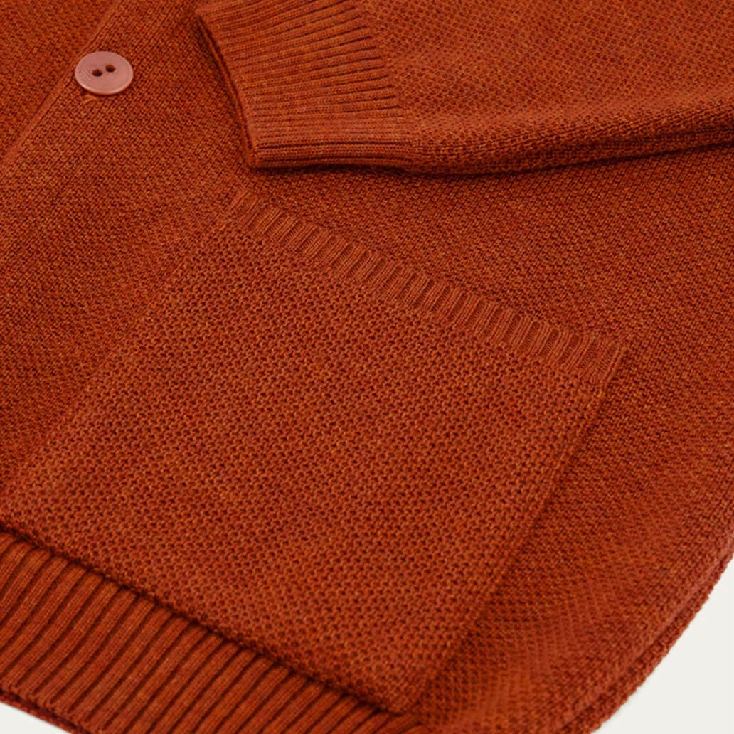 Nitto Youri Cardigan Orange - Steranko Clothing Manchester