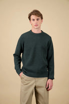 Nitto Youri Sweater Forest Green - Steranko Clothing Manchester