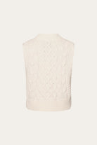 Noella Gio Knit Vest Ivory - Steranko Clothing Manchester