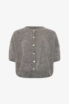 Noella Johanna Knit Cardigan Grey - Steranko Clothing Manchester