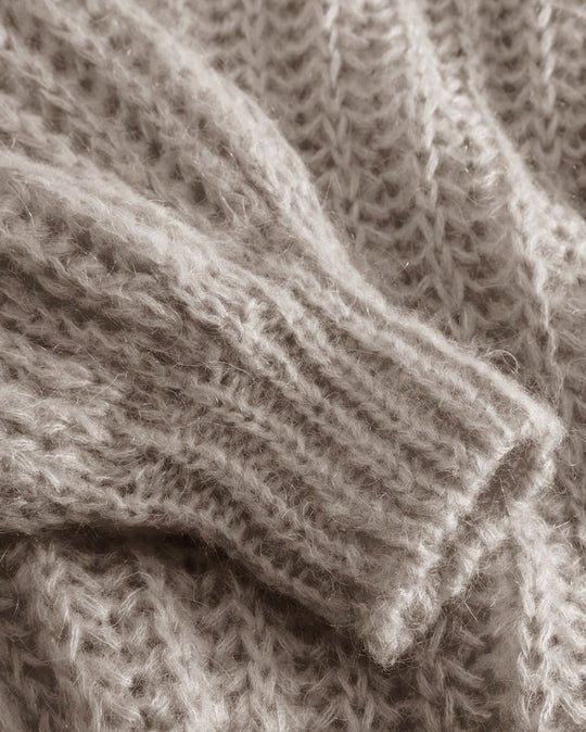 Noella Joseph Cardigan Light Grey Melange - Steranko Clothing Manchester