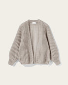 Noella Joseph Cardigan Light Grey Melange - Steranko Clothing Manchester