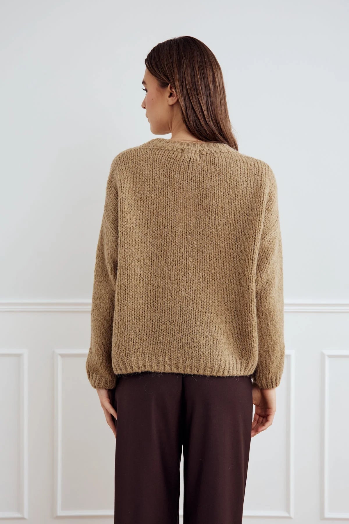 Noella Juno Knit Nature Brown - Steranko Clothing Manchester