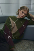 Noella Lai Knit Avocado Green Mix - Steranko Clothing Manchester