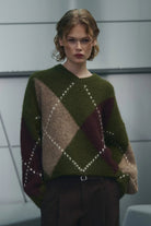 Noella Lai Knit Avocado Green Mix - Steranko Clothing Manchester