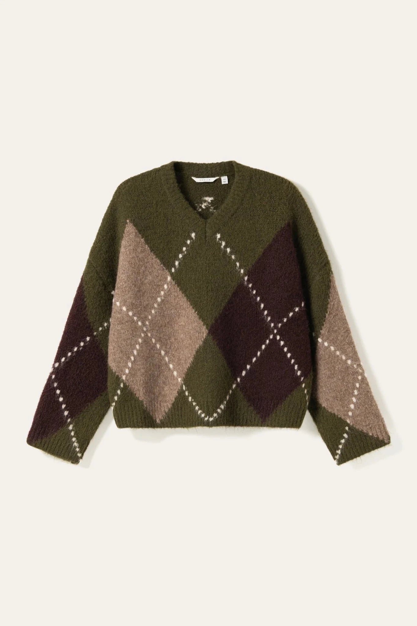 Noella Lai Knit Avocado Green Mix - Steranko Clothing Manchester